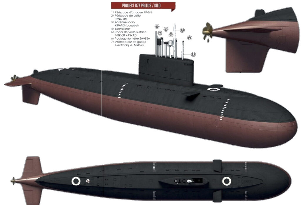 Подводные лодки проекта 877
